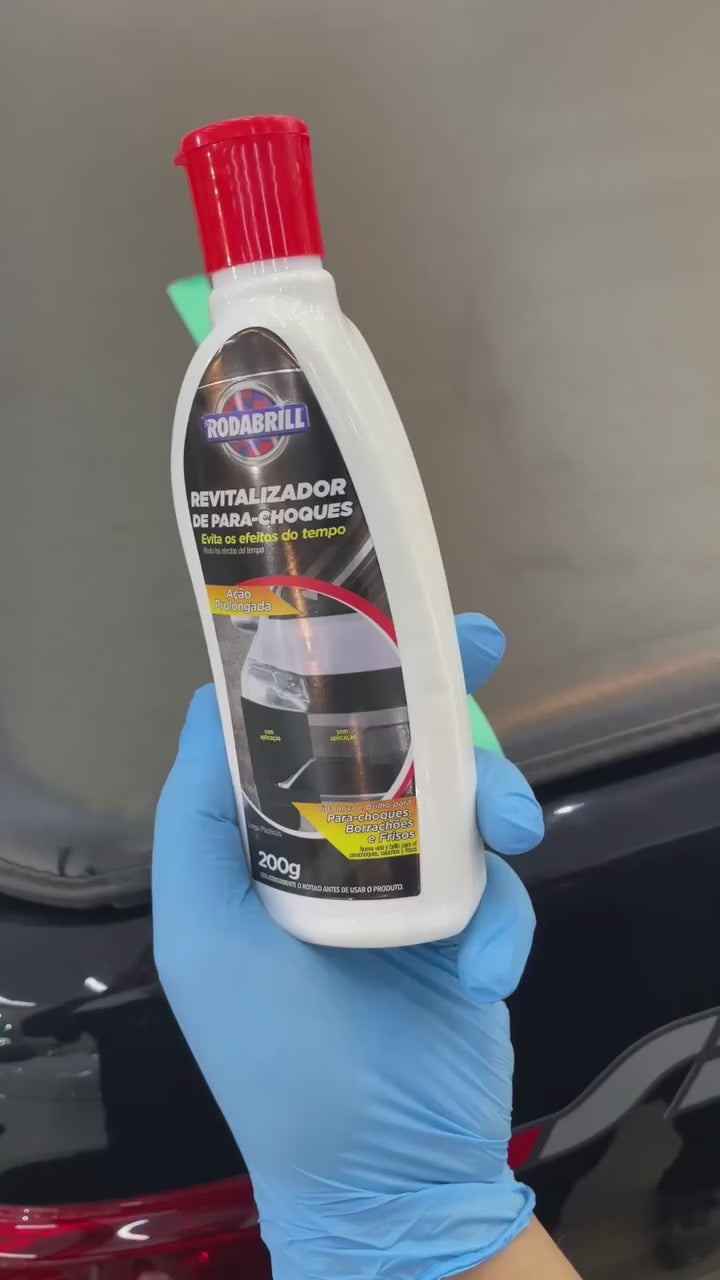 Revitalizador De Parachoque Plasticos 200g